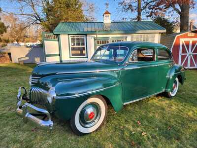 1941 DeSoto   Outside of DeSoto Shed 2   November 2023