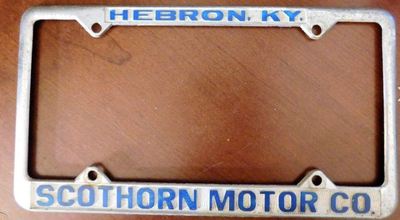 Scothorn Motor Co.   Kentucky Frame